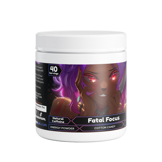 SweetBearVT - Fatal Focus Energy Powder (Cotton Candy)