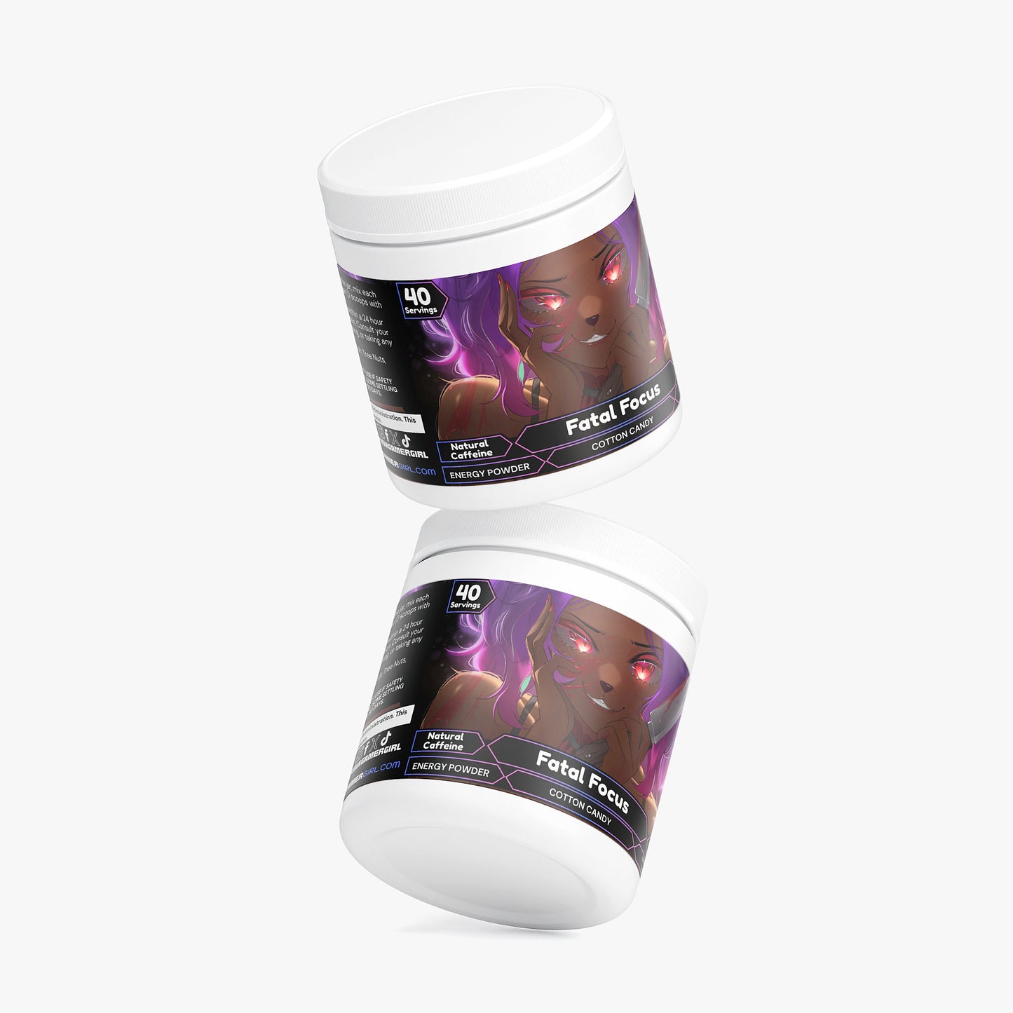 SweetBearVT - Fatal Focus Energy Powder (Cotton Candy)