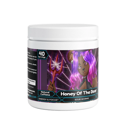 SweetBearVT - Honey Of The Bear Focus Powder (Sour Worms)