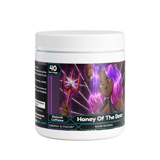 SweetBearVT - Honey Of The Bear Focus Powder (Sour Worms)