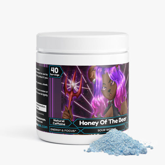 SweetBearVT - Honey Of The Bear Focus Powder (Sour Worms)
