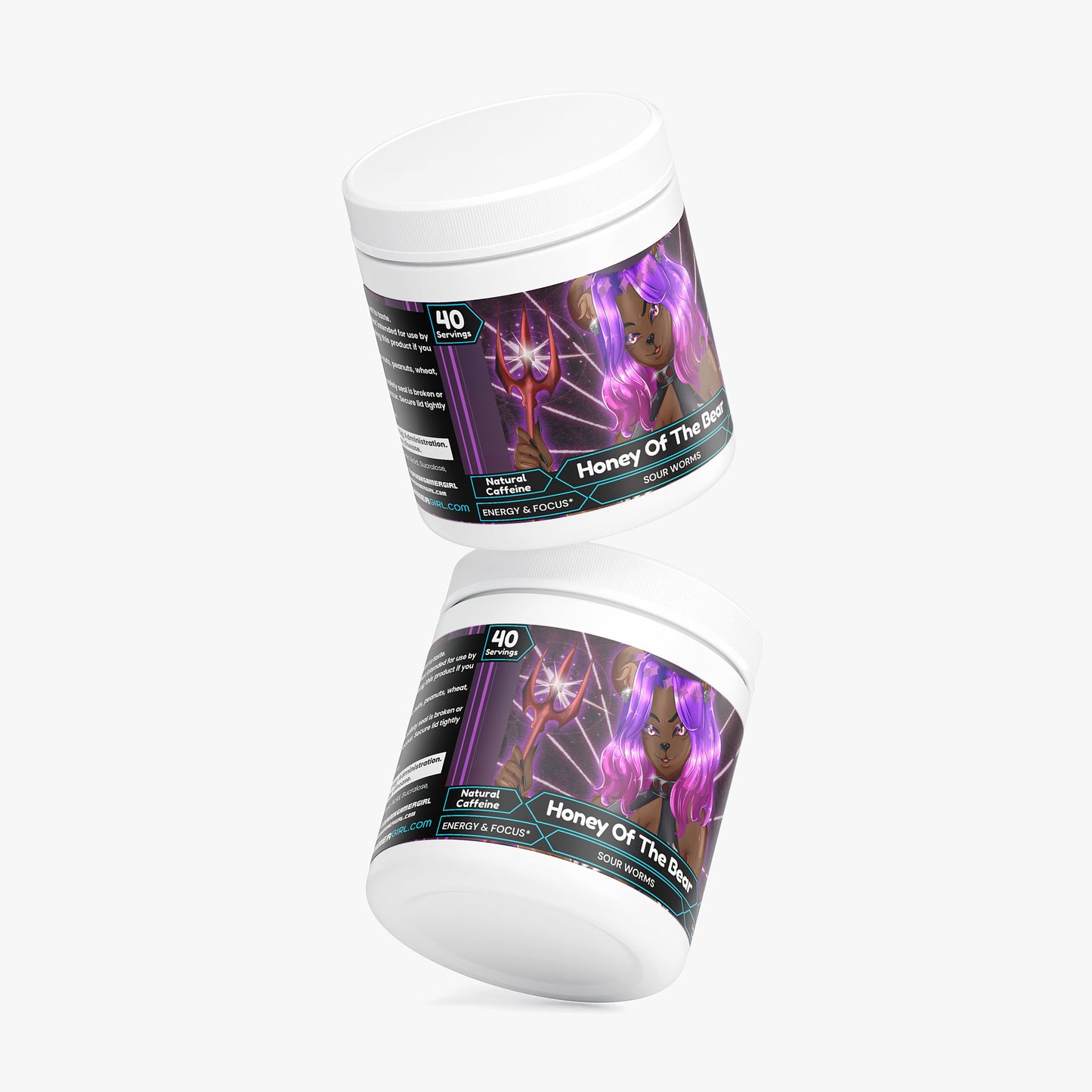 SweetBearVT - Honey Of The Bear Focus Powder (Sour Worms)