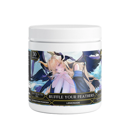 SeraphSelkie - Ruffle your Feathers Hydration Powder (Lemonade)
