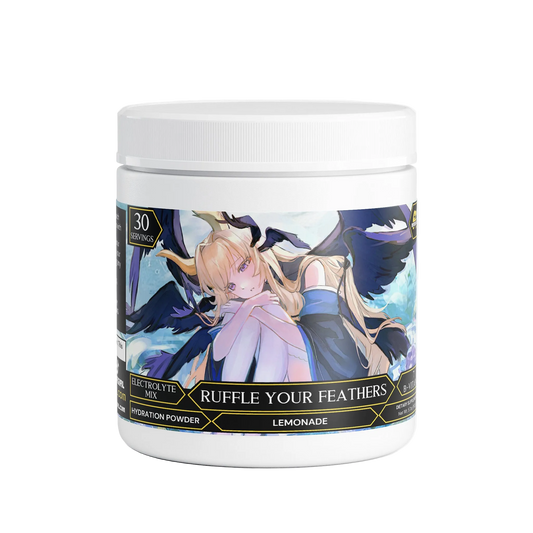 SeraphSelkie - Ruffle your Feathers Hydration Powder (Lemonade)