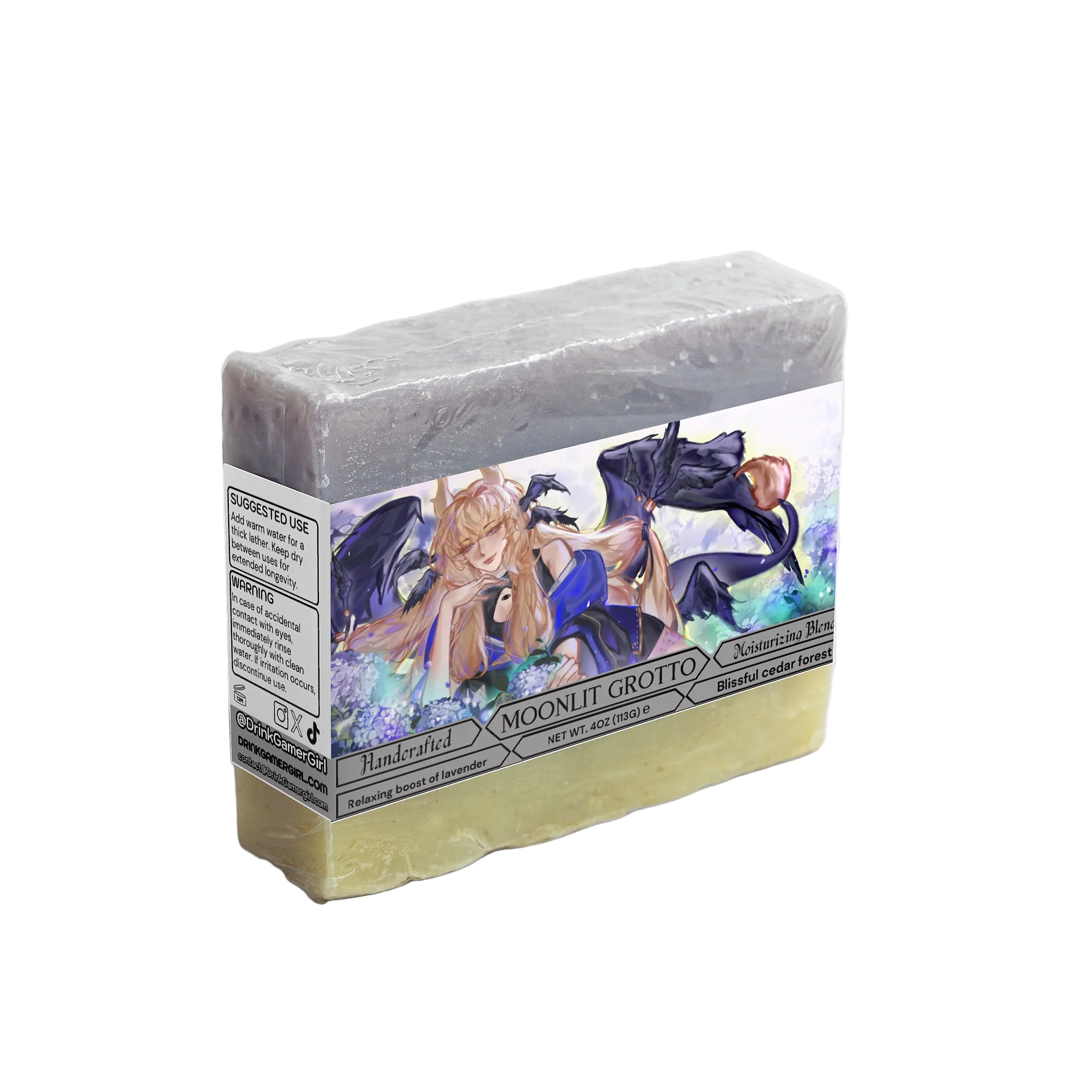 SeraphSelkie - Moonlit Grotto Slumber Soap – Drink Gamer Girl