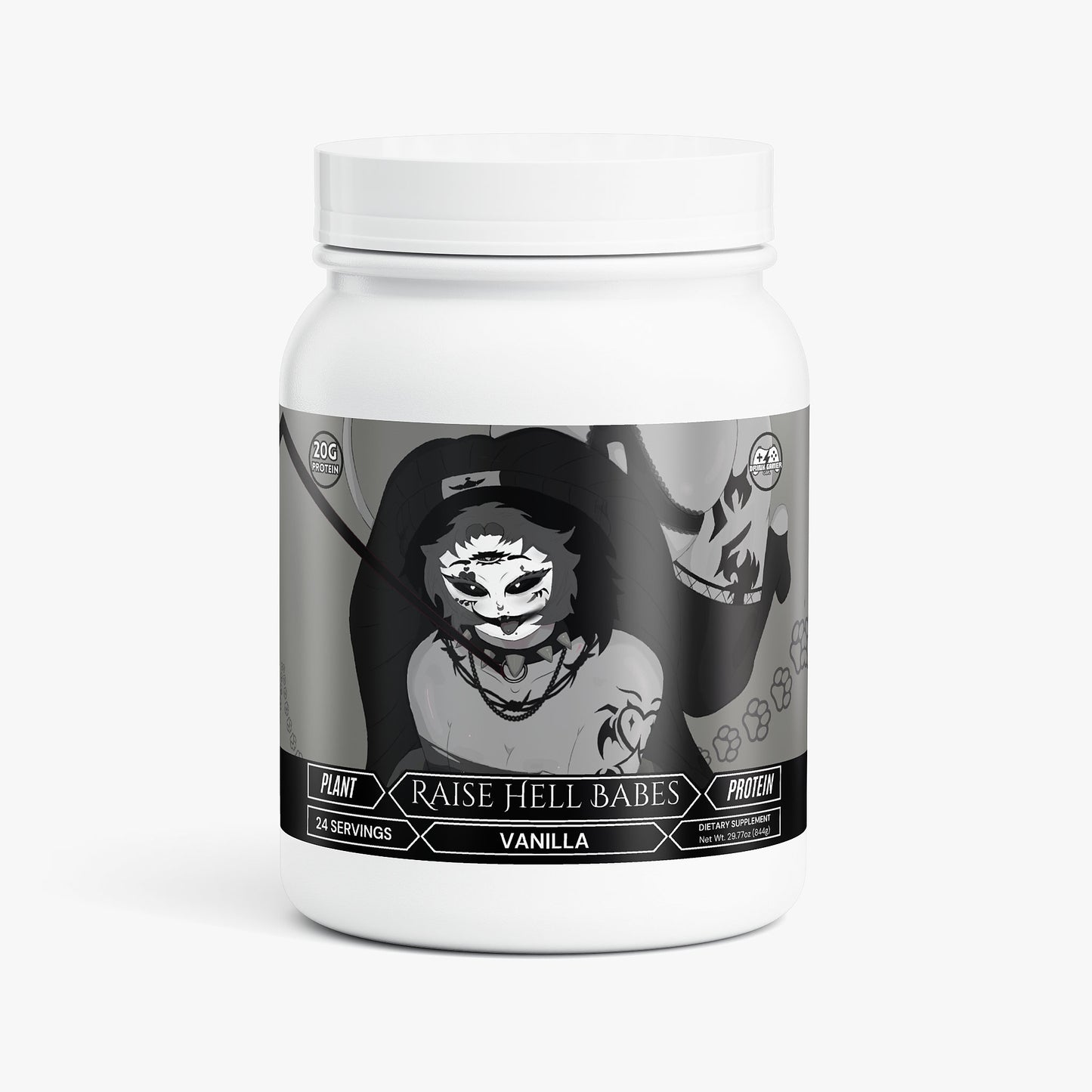 Cinereous - Raise Hell Babes Plant Protein (Vanilla)