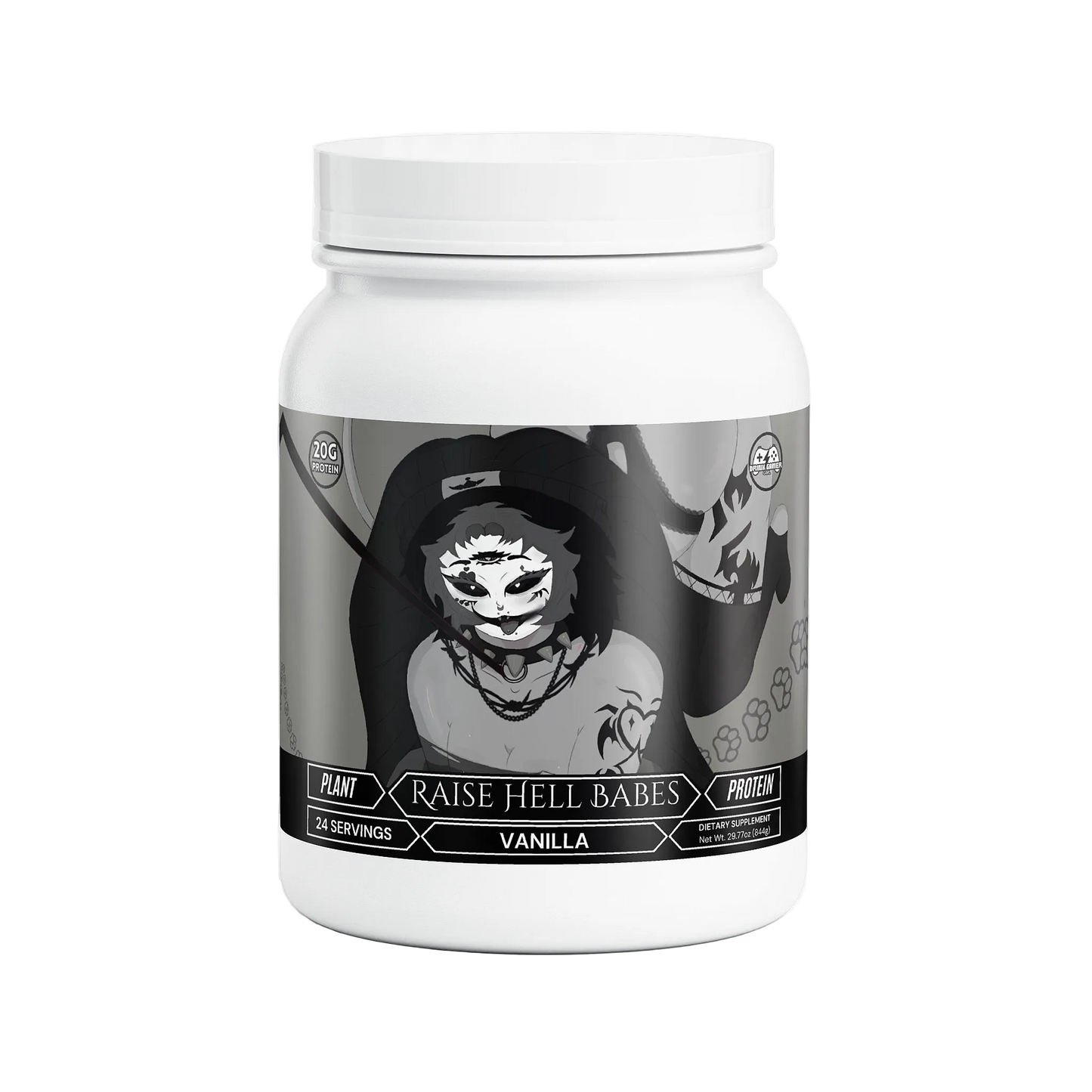 Cinereous - Raise Hell Babes Plant Protein (Vanilla)