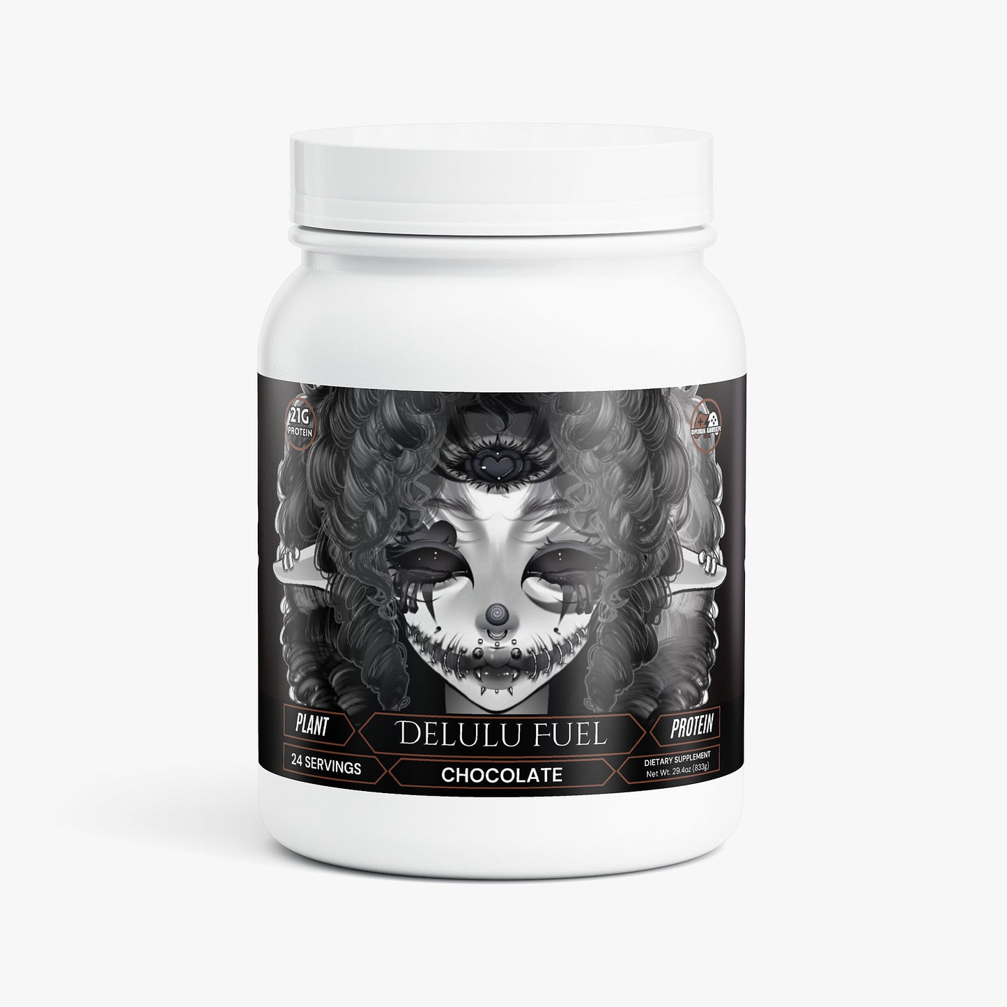 Cinereous - Delulu Fuel Plant Protein (Chocolate)