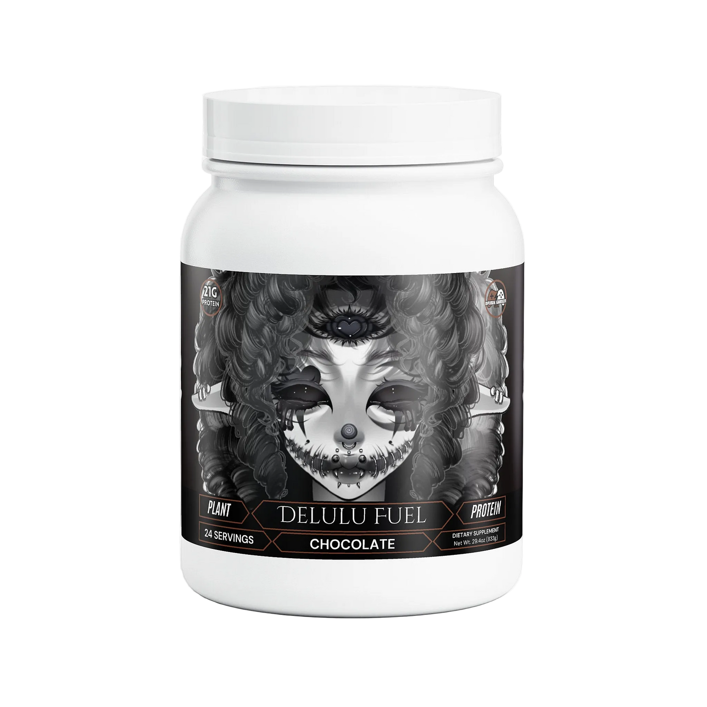 Cinereous - Delulu Fuel Plant Protein (Chocolate)