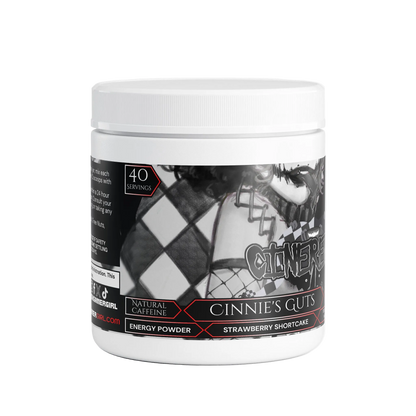 Cinereous - Cinnie's Guts Energy Powder (Strawberry Shortcake)