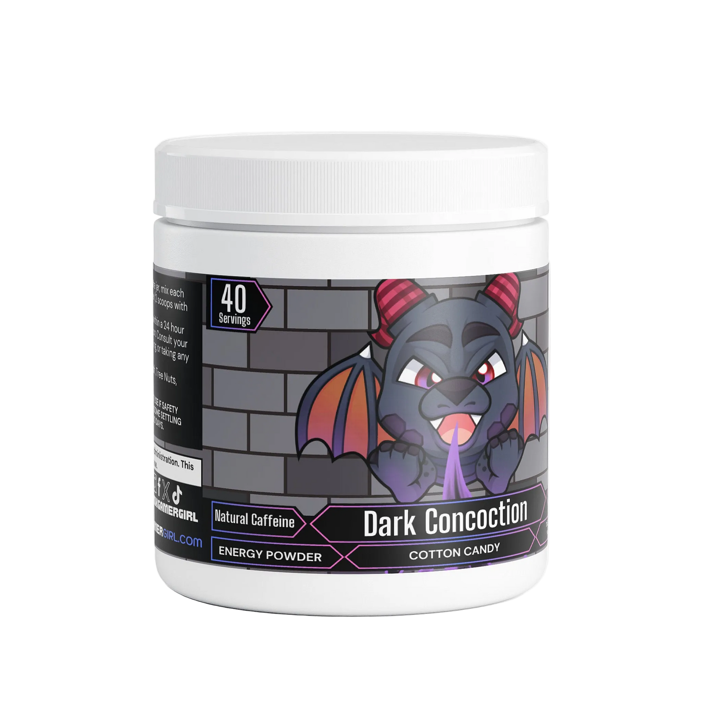 ArgoKhoth - Dark Concoction Energy Powder (Cotton Candy)