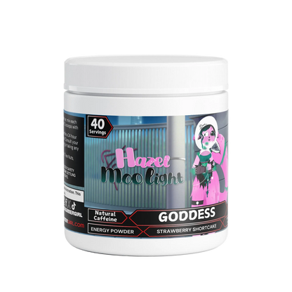 HazelMoolight - Goddess Energy Powder (Strawberry Shortcake)
