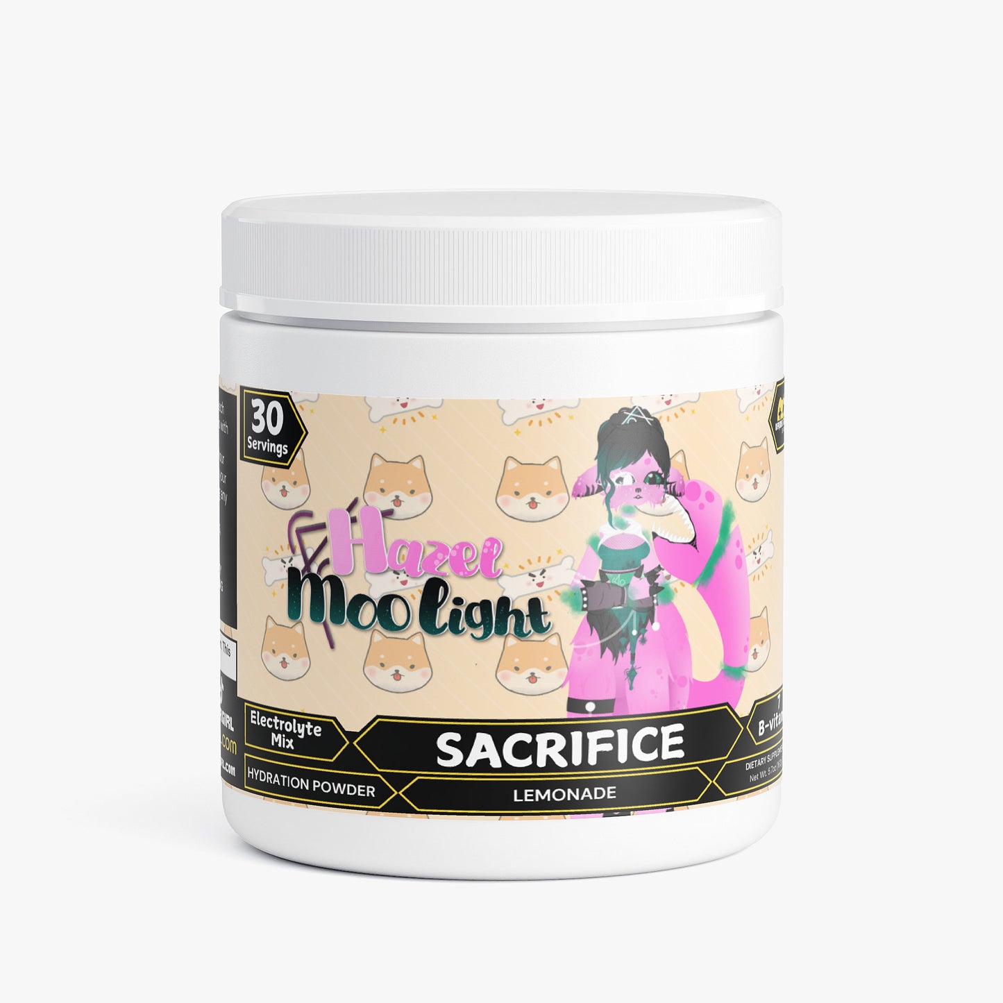 HazelMoolight - Sacrifice Hydration Powder (Lemonade)
