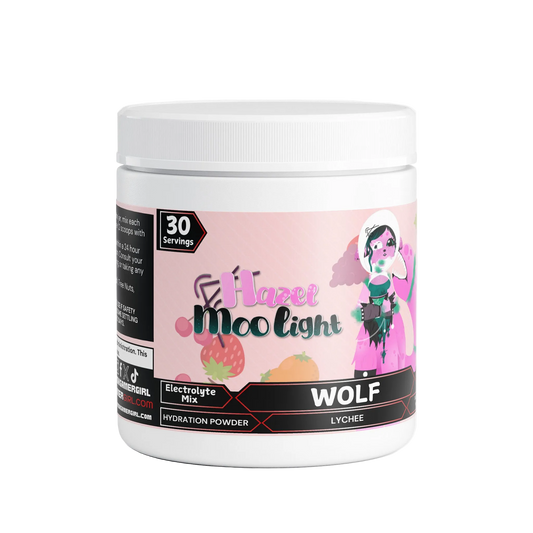 HazelMoolight - Wolf Hydration Powder (Lychee)