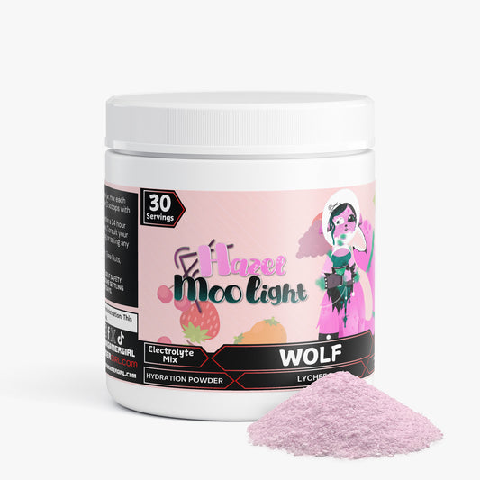 HazelMoolight - Wolf Hydration Powder (Lychee)