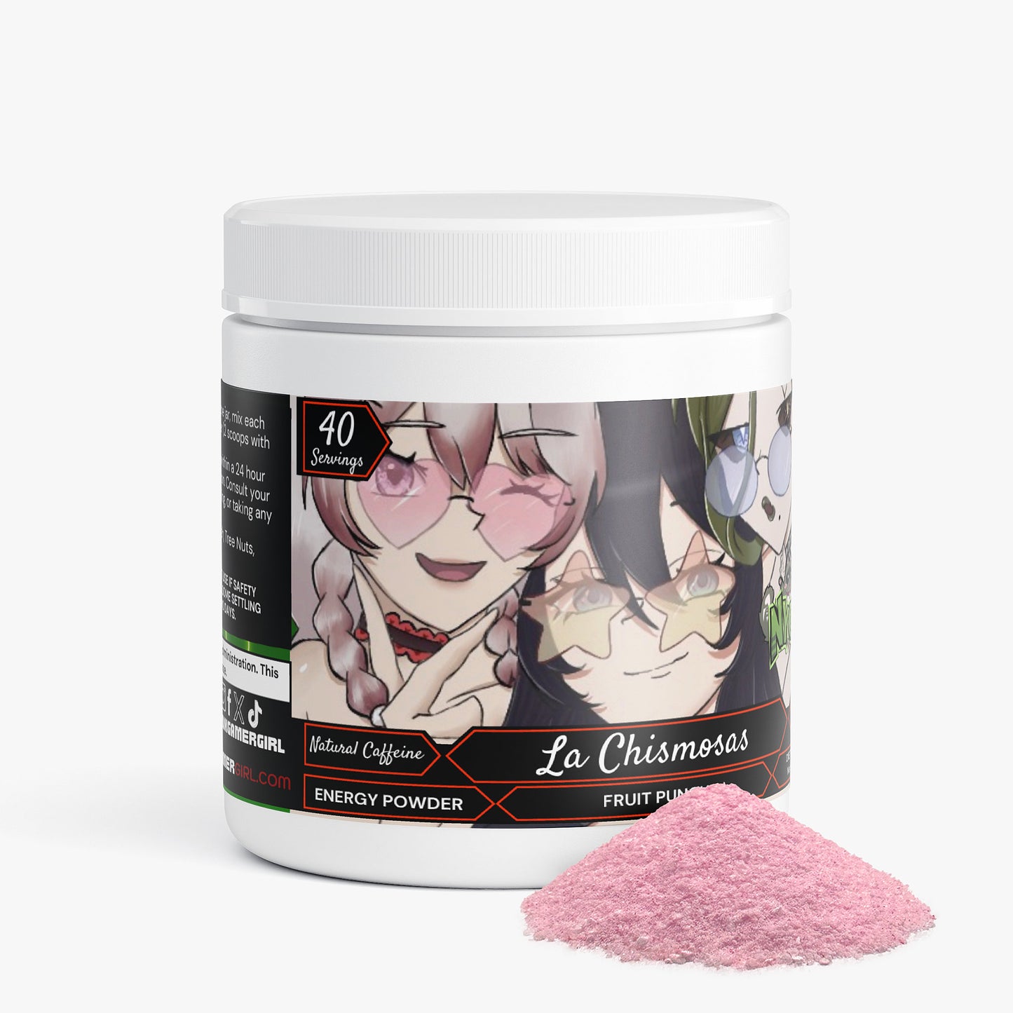Nyghtia - La Chismosas Energy Powder (Fruit Punch)