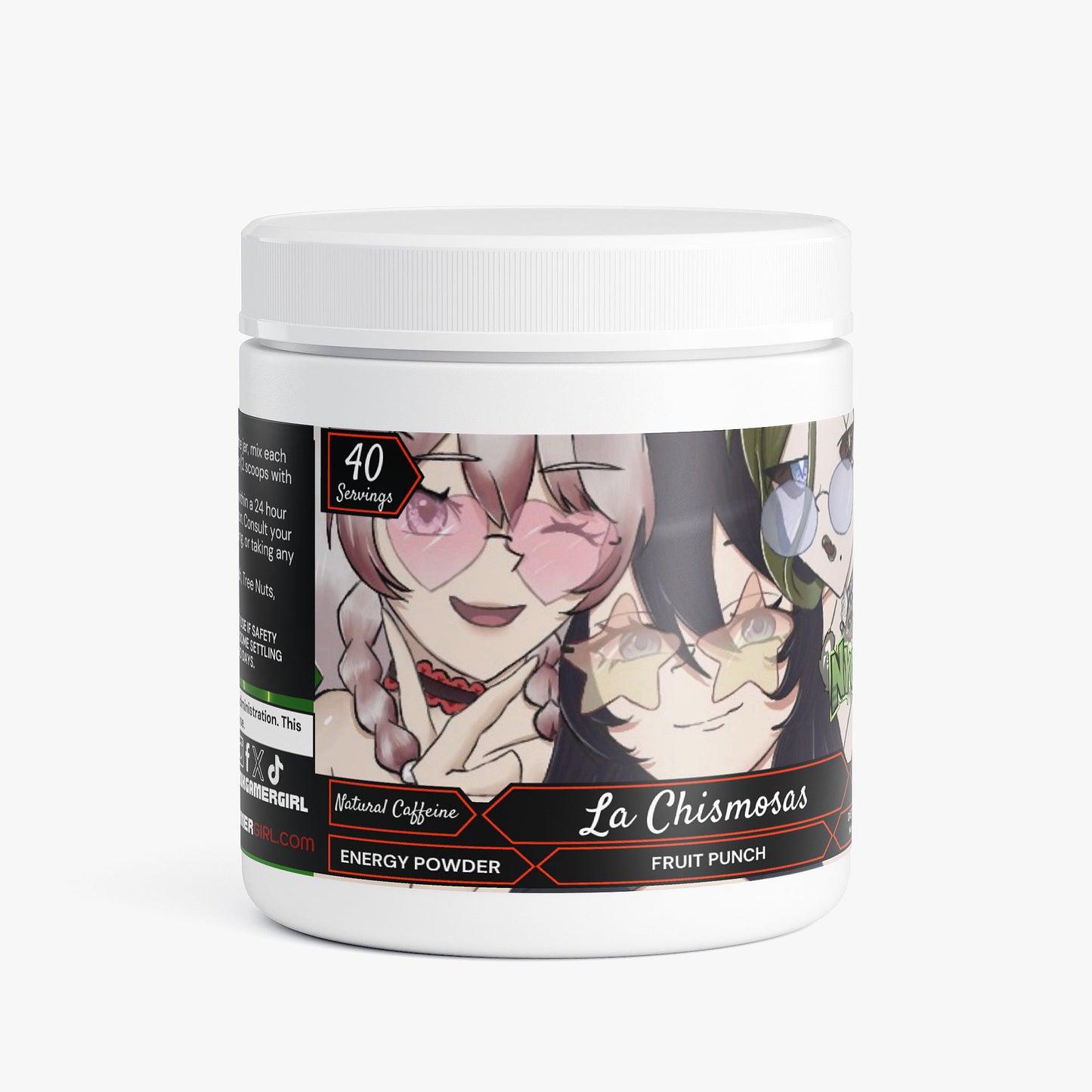 Nyghtia - La Chismosas Energy Powder (Fruit Punch)