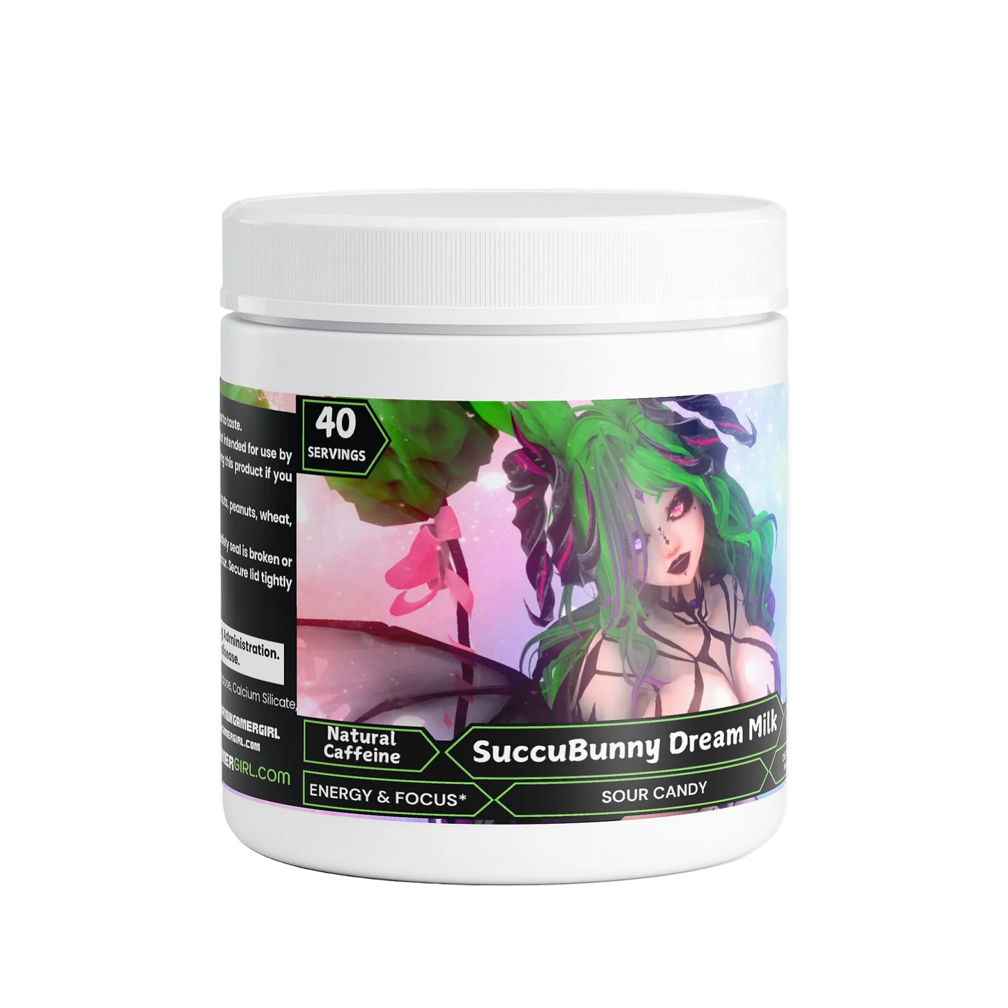 KeedaCottonTail - SuccuBunny Dream Milk Focus Powder (Sour Candy)