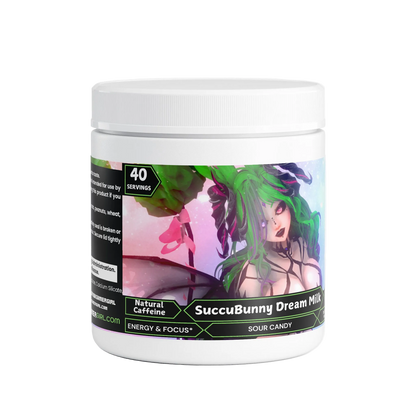 KeedaCottonTail - SuccuBunny Dream Milk Focus Powder (Sour Candy)