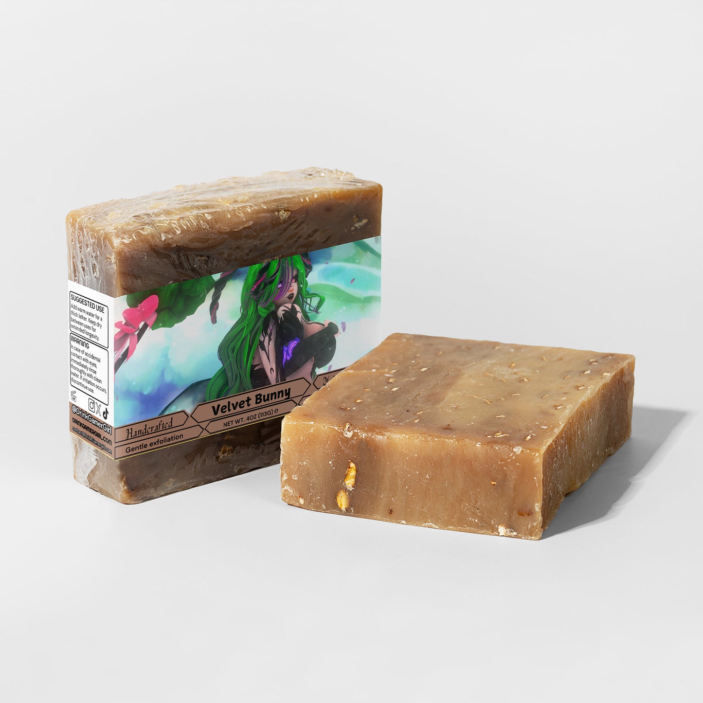 KeedaCottonTail - Velvet Bunny Oat Milk Honey Soap