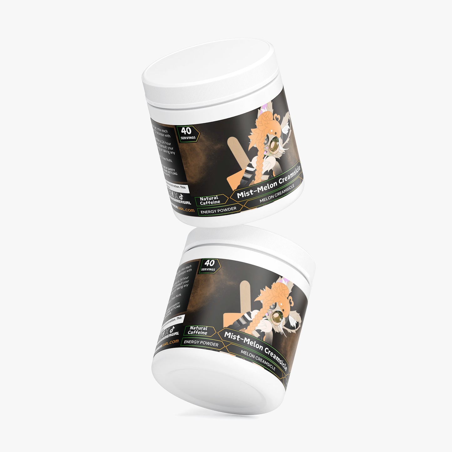 SiroLyite - Mist-Melon Creamsicle Energy Powder (Melon Creamsicle)