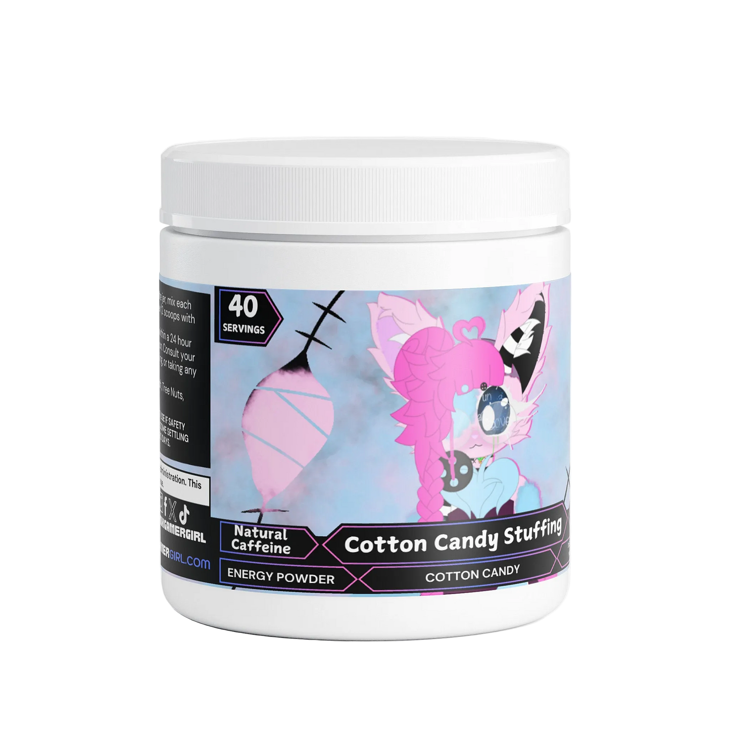SiroLyite - Cotton Candy Stuffing Energy Powder (Cotton Candy)