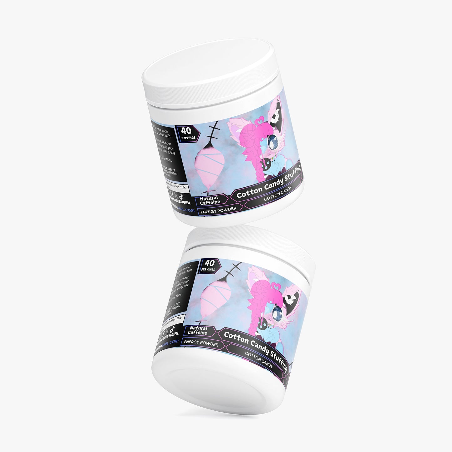 SiroLyite - Cotton Candy Stuffing Energy Powder (Cotton Candy)