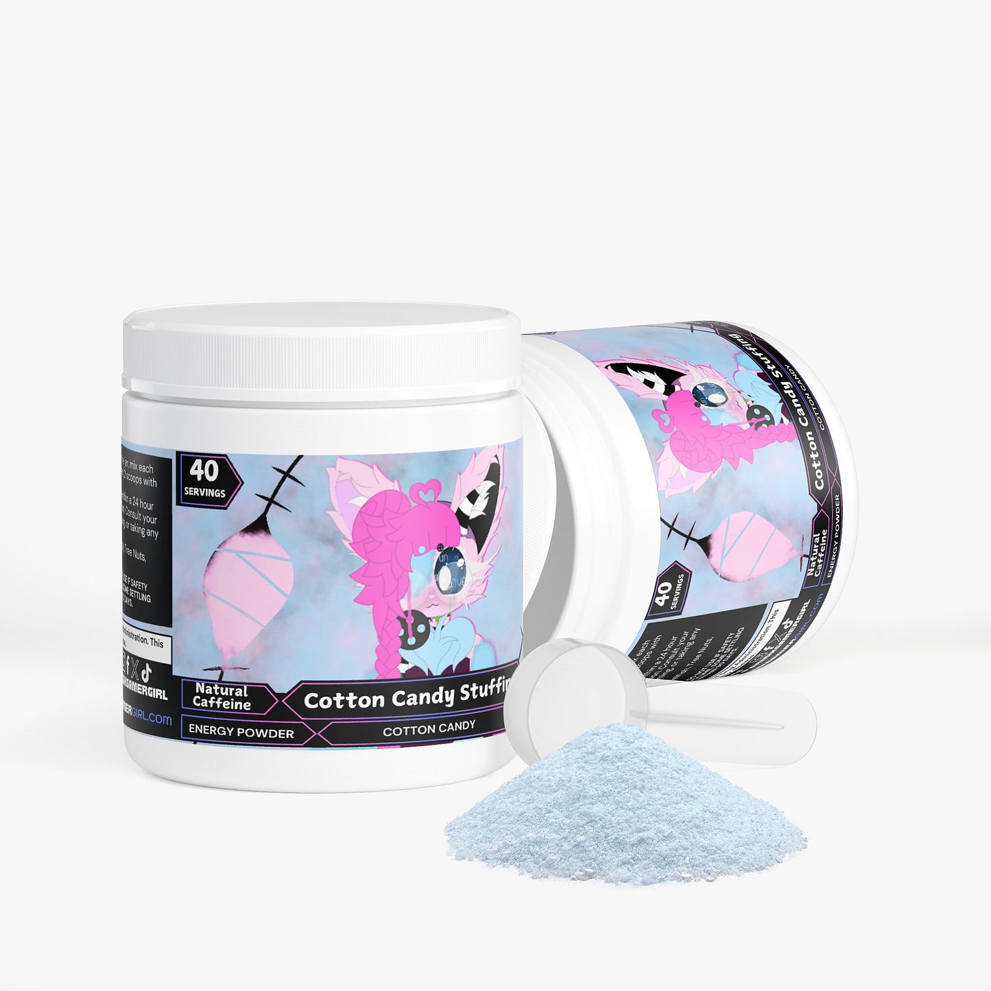 SiroLyite - Cotton Candy Stuffing Energy Powder (Cotton Candy)