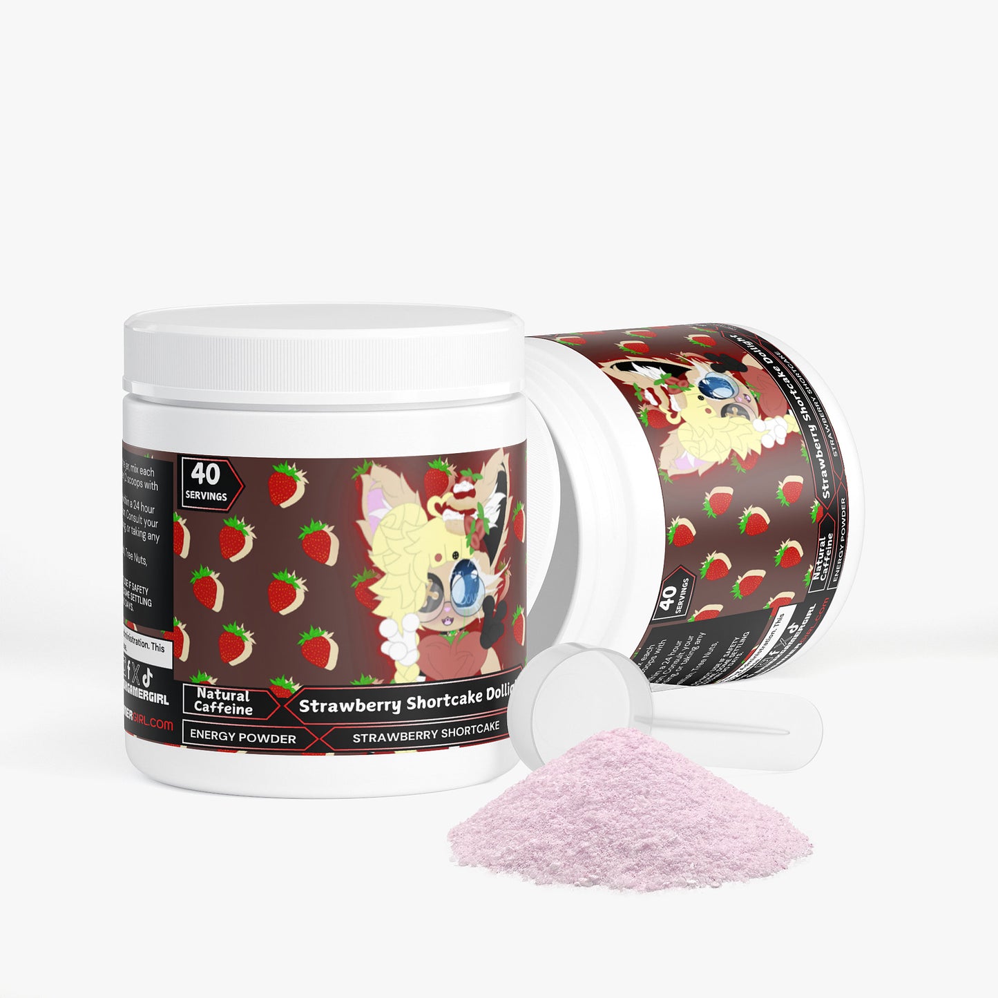 SiroLyite - Strawberry Shortcake Dollight Energy Powder (Strawberry Shortcake)