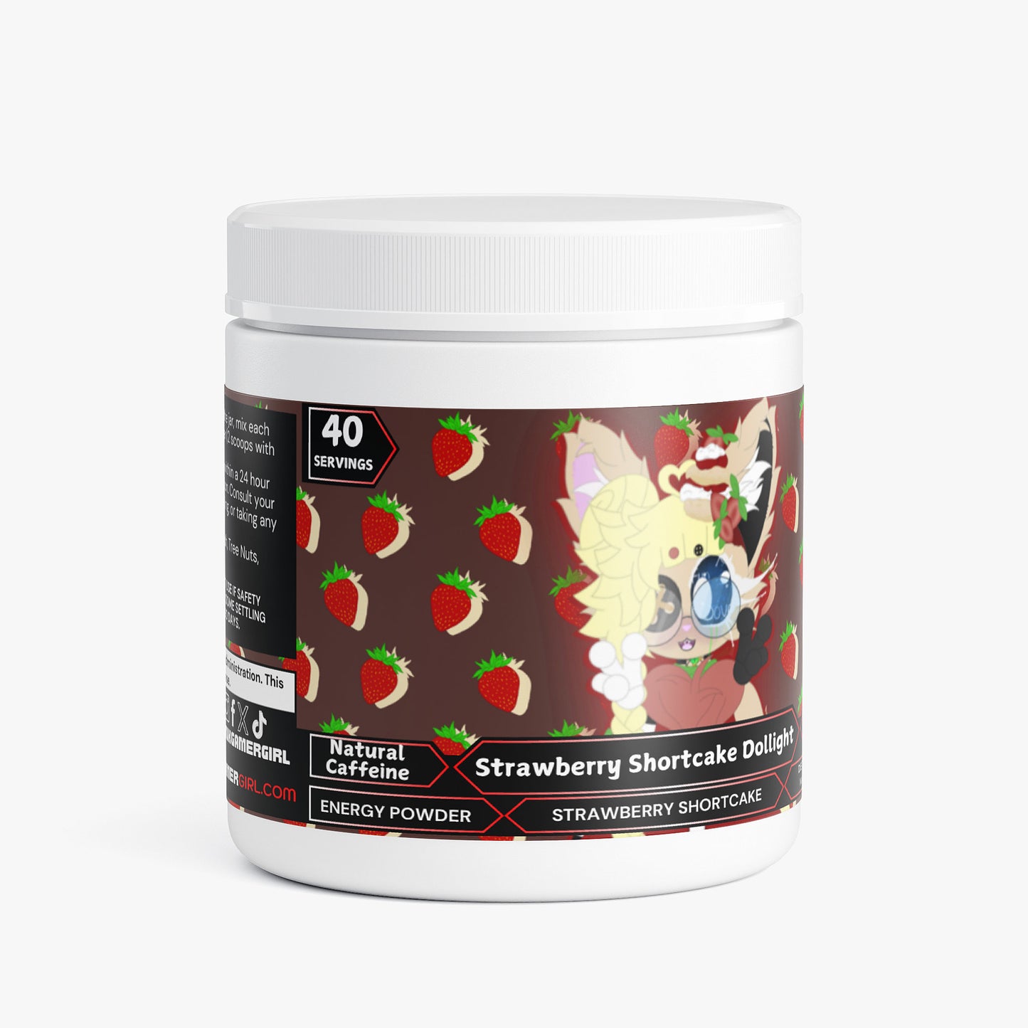SiroLyite - Strawberry Shortcake Dollight Energy Powder (Strawberry Shortcake)