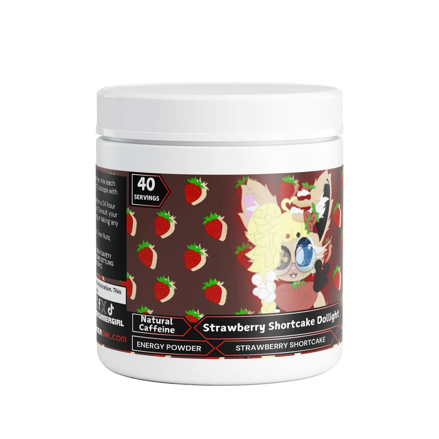 SiroLyite - Strawberry Shortcake Dollight Energy Powder (Strawberry Shortcake)