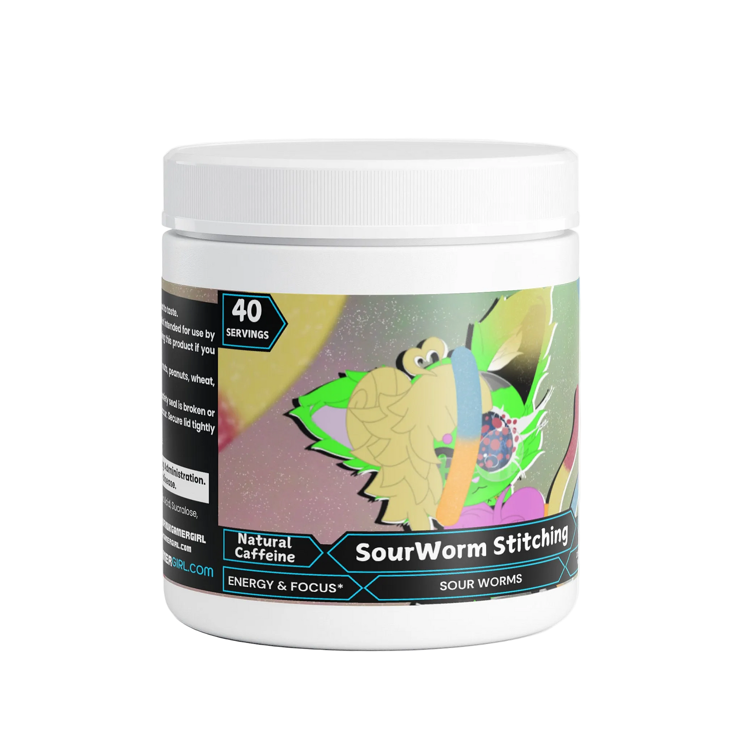 SiroLyite - SourWorm Stitching Focus Powder (Sour Worms)