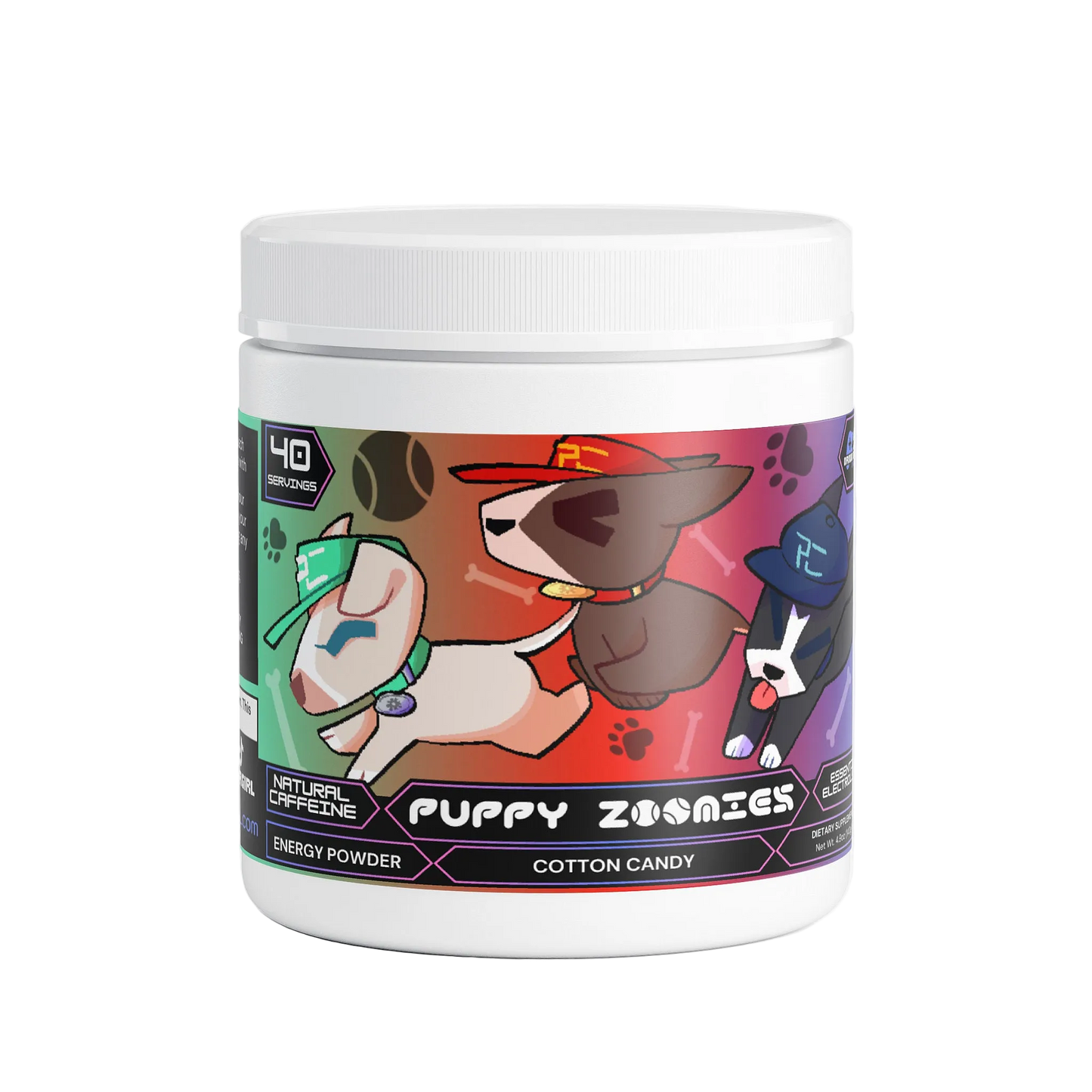 Diesel - Puppy Zoomies Energy Powder (Cotton Candy)