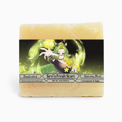 Sevilla Starlight - Sevi's Fresh Start Lemongrass & Sage Soap
