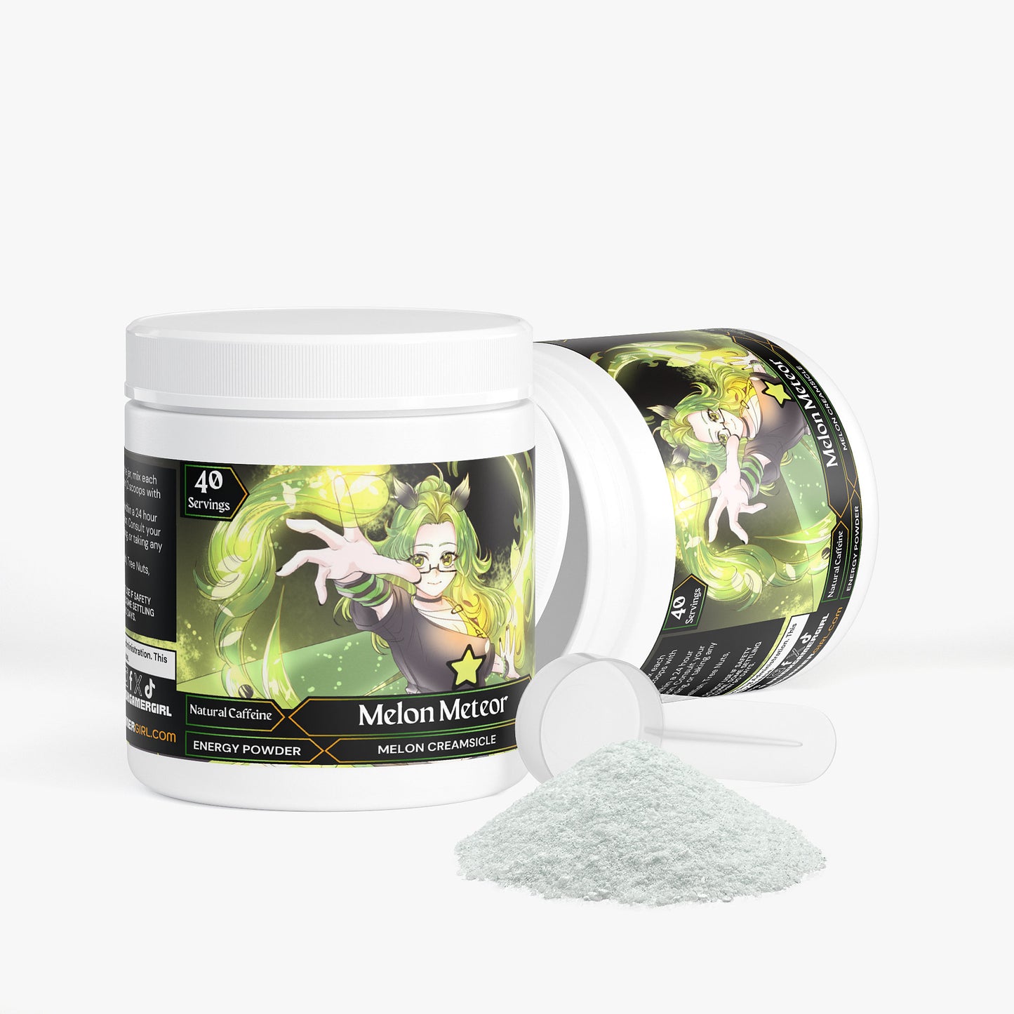 Sevilla Starlight - Melon Meteor Energy Powder (Melon Creamsicle)