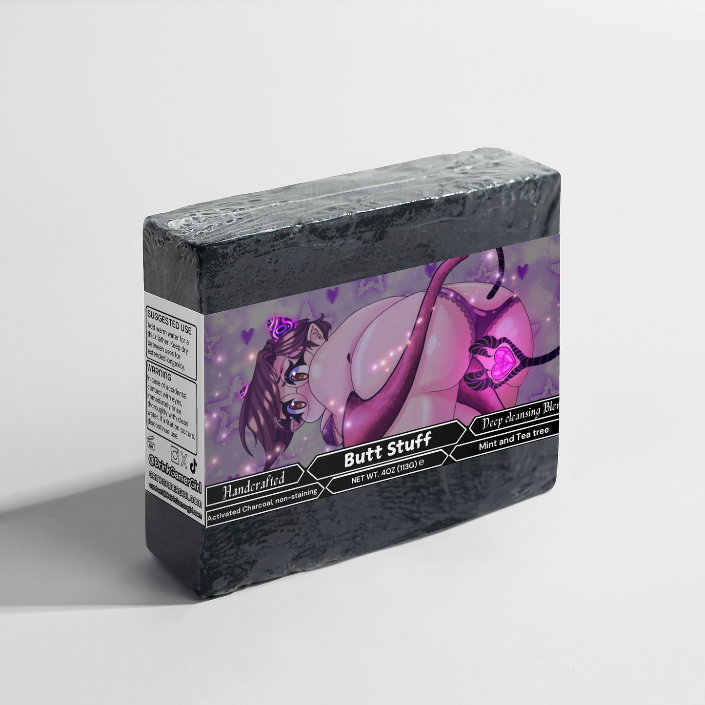 Occimy - Butt Stuff Charcoal Soap