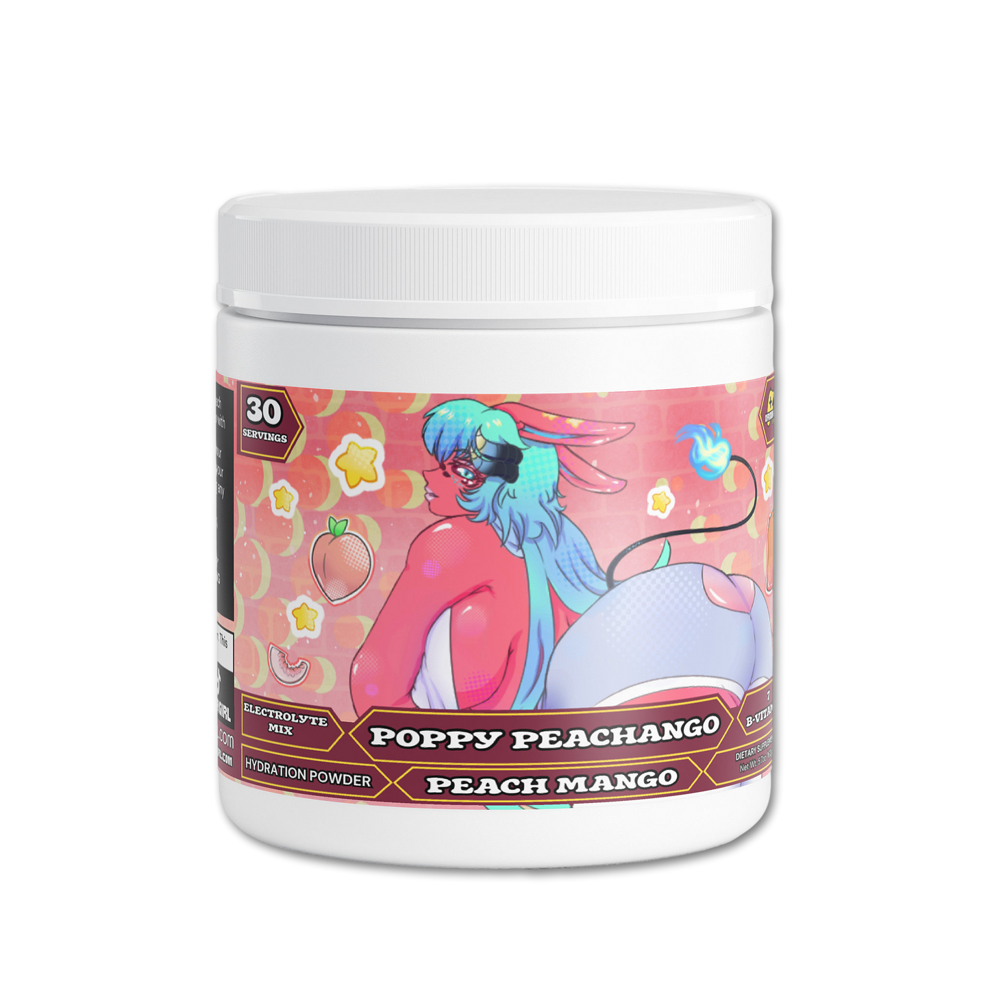 Venus Dawn - Poppy Peachango Hydration Powder (Peach Mango)