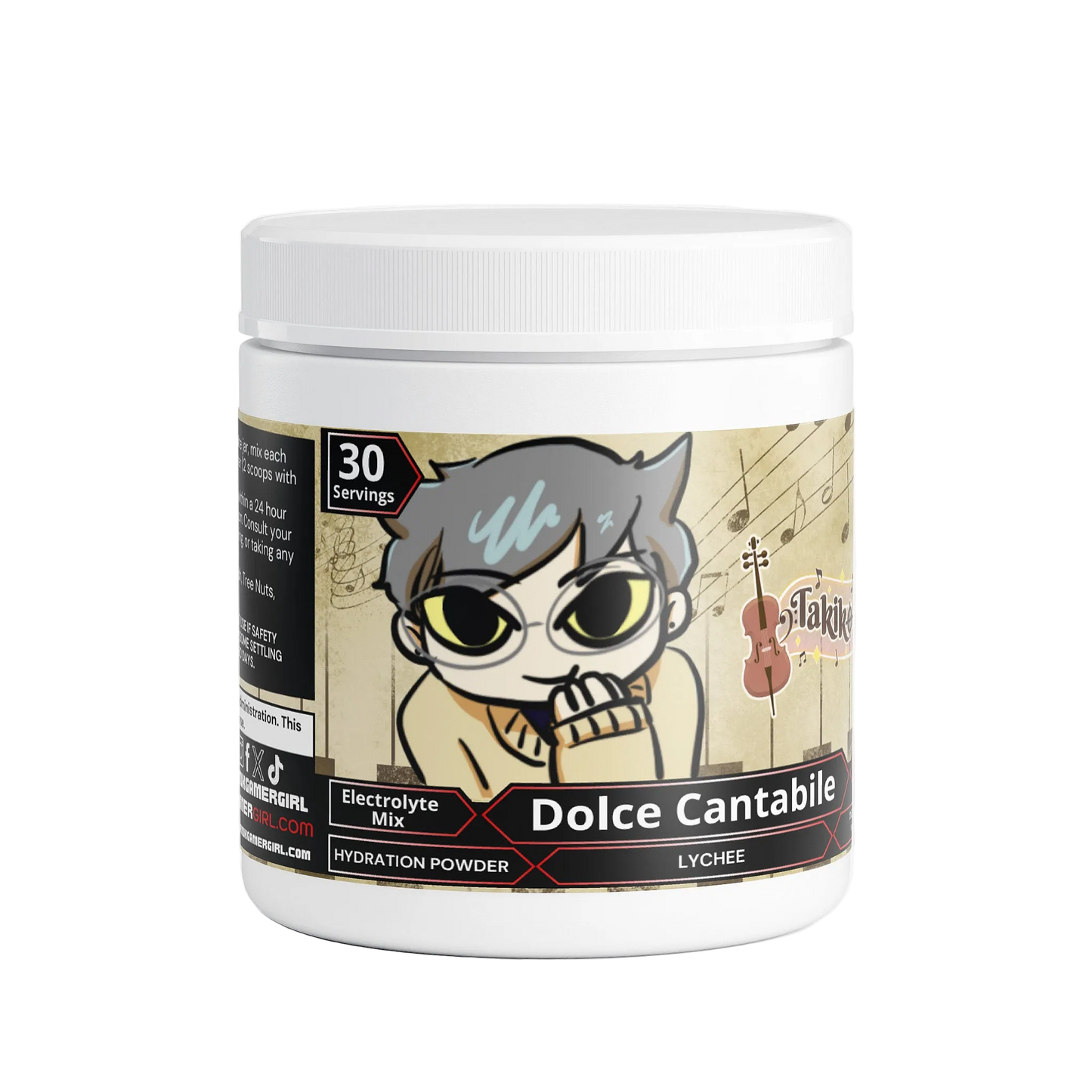 Takikomori - Dolce Cantabile Hydration Powder (Lychee)
