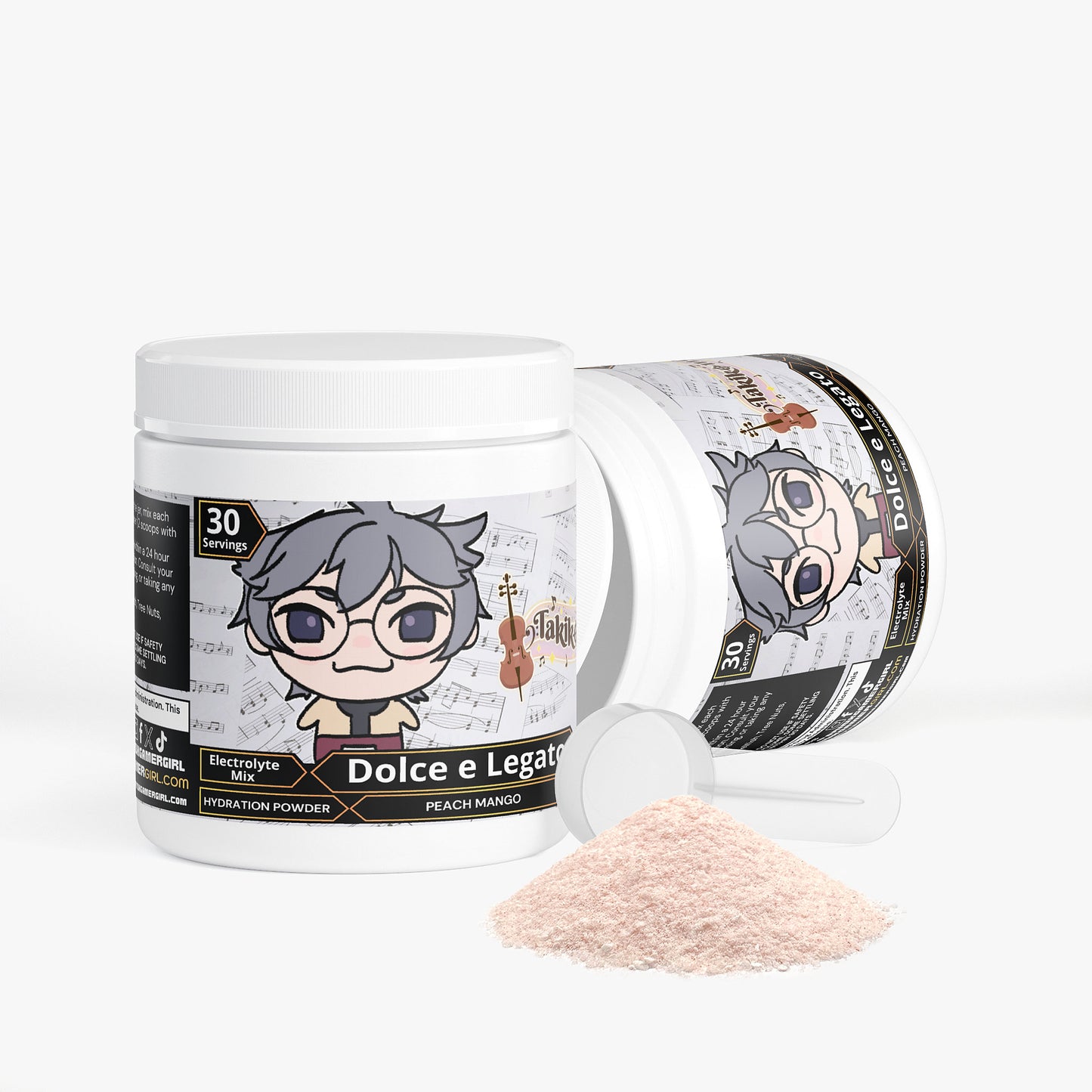 Takikomori - Dolce e Legato Hydration Powder (Peach Mango)
