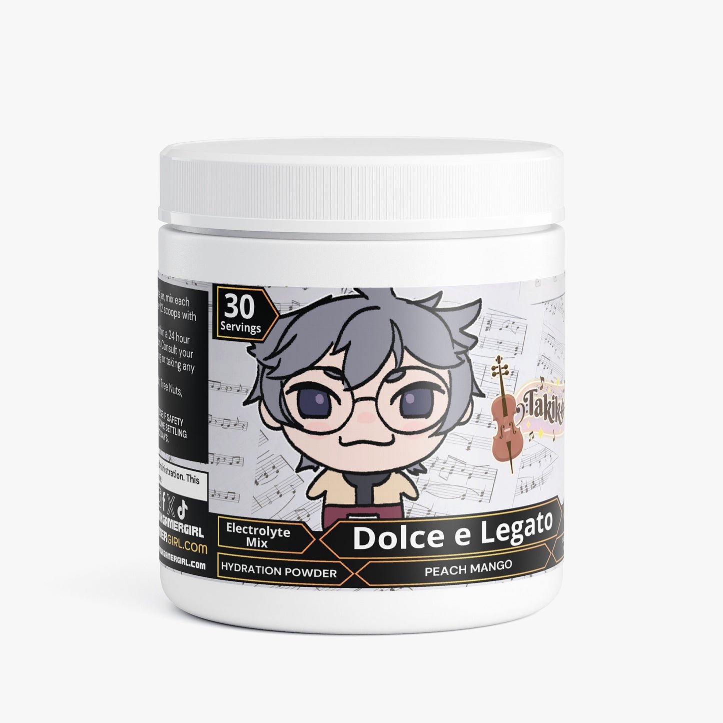 Takikomori - Dolce e Legato Hydration Powder (Peach Mango)