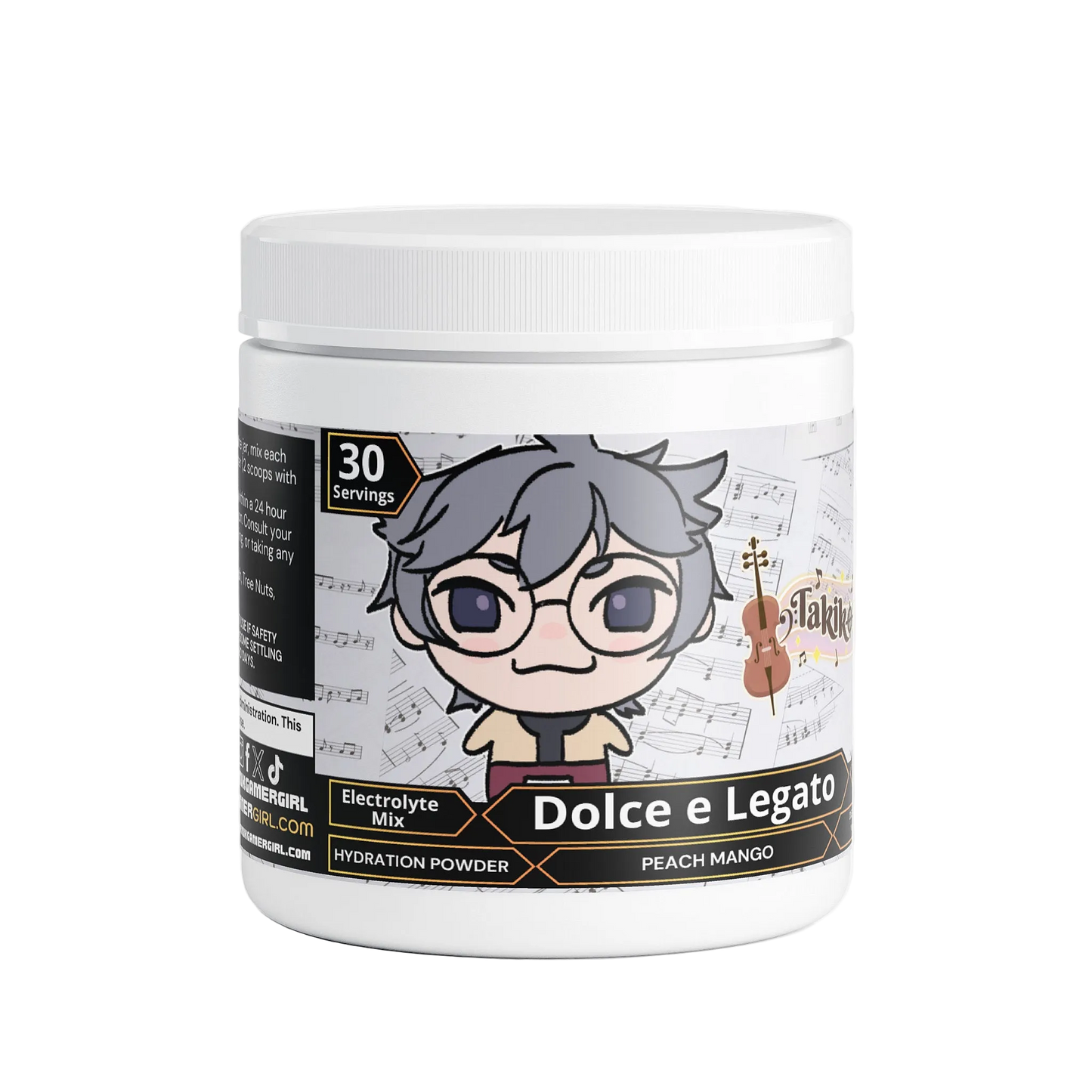 Takikomori - Dolce e Legato Hydration Powder (Peach Mango)