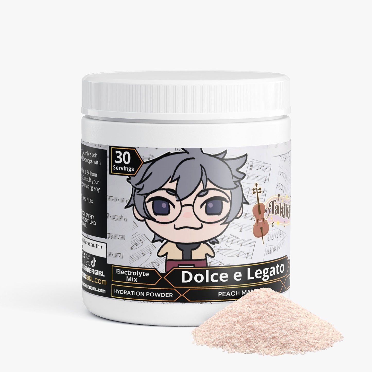 Takikomori - Dolce e Legato Hydration Powder (Peach Mango)