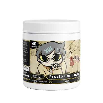Takikomori - Presto Con Fuoco Energy Powder (Yuzu Flavor)