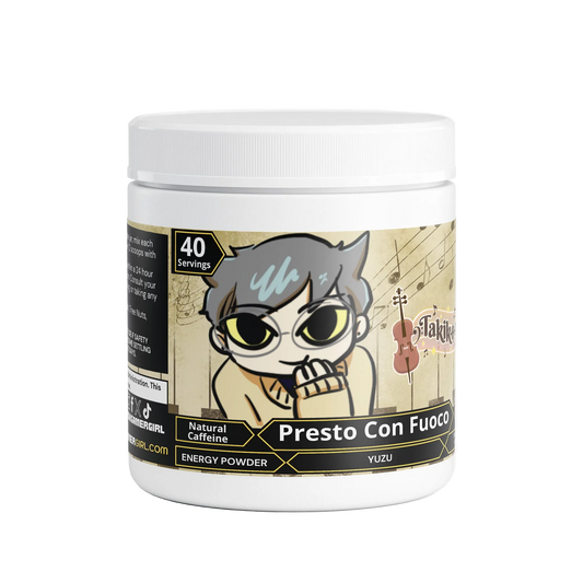 Takikomori - Presto Con Fuoco Energy Powder (Yuzu Flavor)