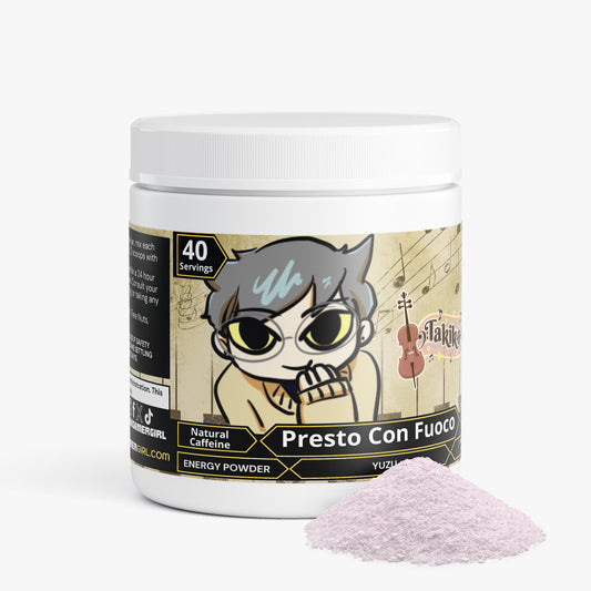 Takikomori - Presto Con Fuoco Energy Powder (Yuzu Flavor)