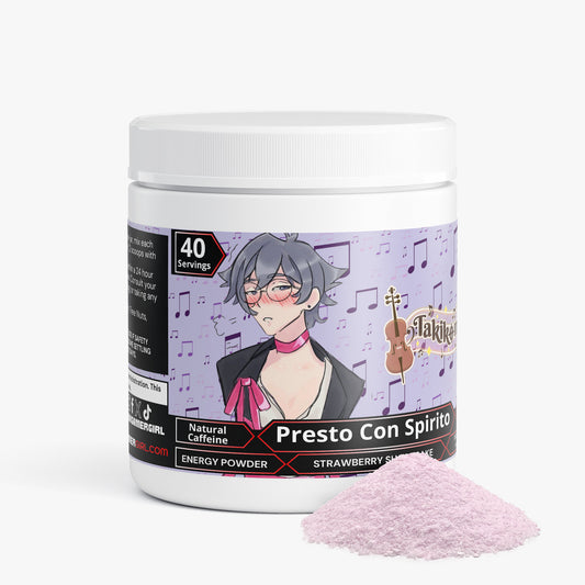 Takikomori - Presto Con Spirito Energy Powder (Strawberry Shortcake)