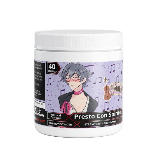 Takikomori - Presto Con Spirito Energy Powder (Strawberry Shortcake)