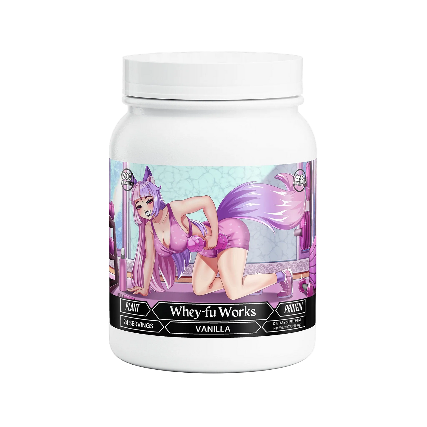 Vixxie Nocturne - Whey-fu Works Plant Protein (Vanilla)