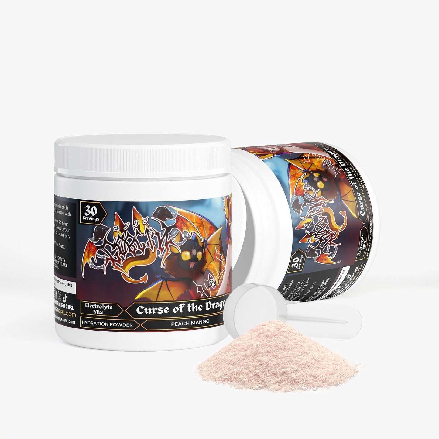 G0blin788 - Curse of the Dragon Hydration Powder (Peach Mango)