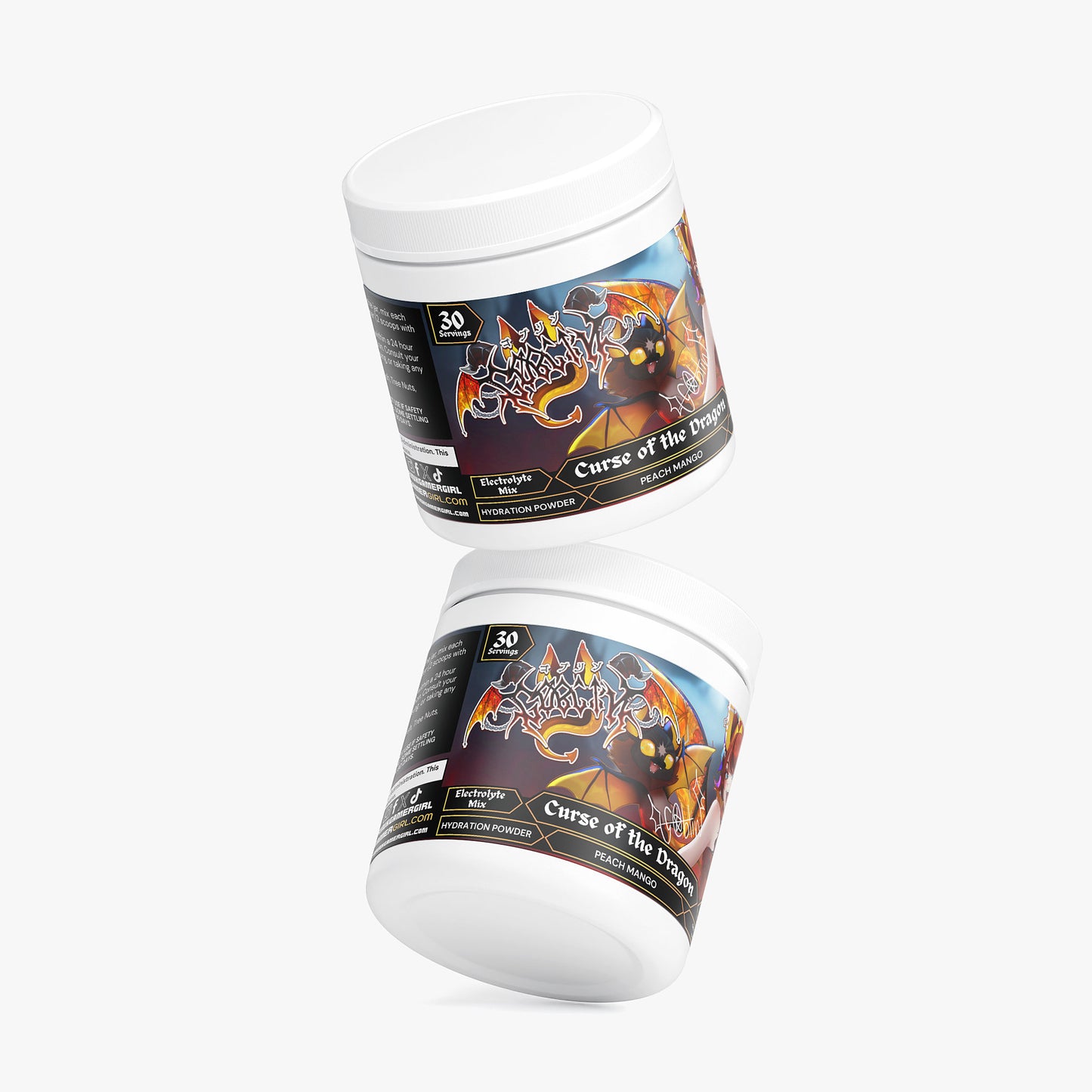 G0blin788 - Curse of the Dragon Hydration Powder (Peach Mango)